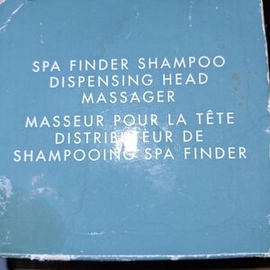 Spa Finder Shampoo Dispensing Head Massager